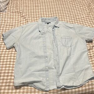 J. Crew Light Blue Casual Button-Down Shirt